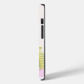 Tulum, Mexiko, Reisekunst, Rosa Case-Mate iPhone Hülle (Rückseite / Links)