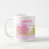 Tulum, Mexiko, Reisekunst, Rosa Kaffeetasse (Links)