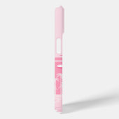 Tulum, Mexiko, Reisekunst, rosa Kunst Case-Mate iPhone Hülle (Rückseite / Rechts)