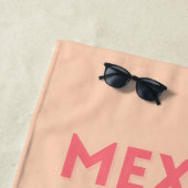 Tulum, Mexiko, Reisekunst Strandtuch (Beispiel)