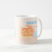 Tulum, Mexiko, Reisemöglichkeiten, Summer Beach Kaffeetasse (VorderseiteRechts)