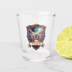 Tulum Mexiko Schnapsglas