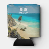 Tulum, Mexiko - Tropical Beach Paradise Dosenkühler (Rückseite)
