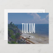 Tulum postkarte (Vorne/Hinten)