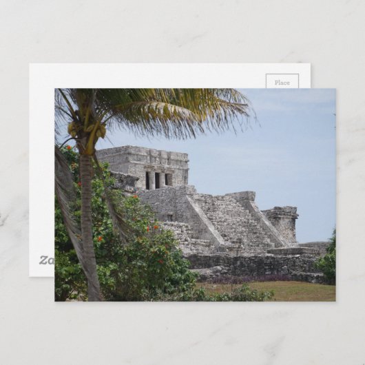 Tulum Postkarte (Vorne/Hinten)