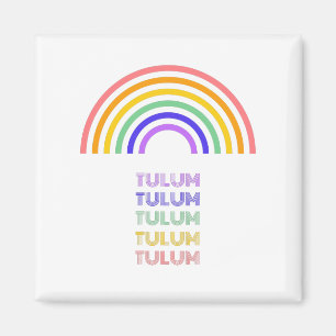Tulum - Regenbogen Magnet