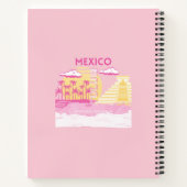 Tulum, Reisekunst, Preppy Art, Pink Notizblock (Rückseite)