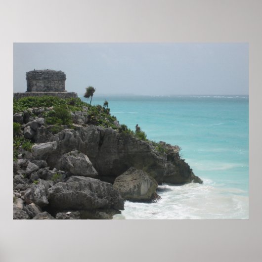 Tulum Ruin Poster (Vorne)