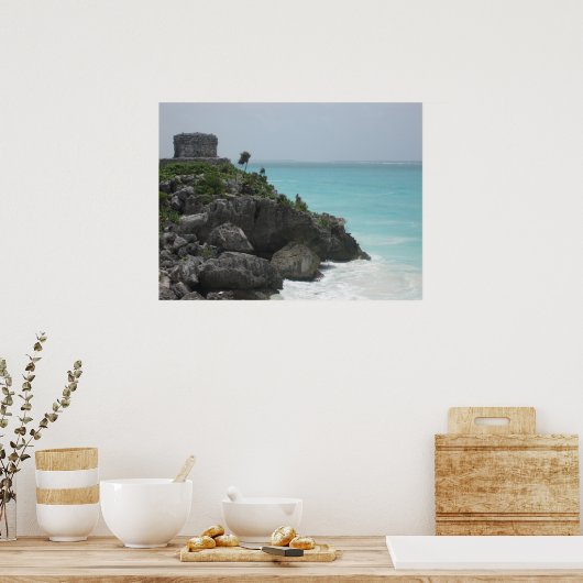 Tulum Ruin Poster (Küche)