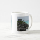 Tulum-Ruine-Kaffee-Tasse Kaffeetasse (VorderseiteRechts)