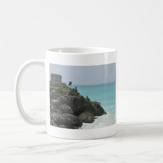 Tulum-Ruine-Kaffee-Tasse Kaffeetasse (Links)