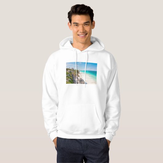 Tulum-Strand Hoodie (Vorne ganz)