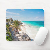 Tulum-Strand Mousepad (Mit Mouse)