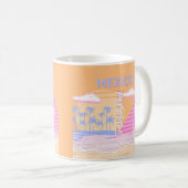 Tulum, Travel Art, Preppy Kaffeetasse (VorderseiteRechts)
