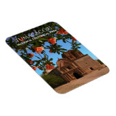 Tumacori Mission Church, Granatblüten Magnet (Rechte Seite)