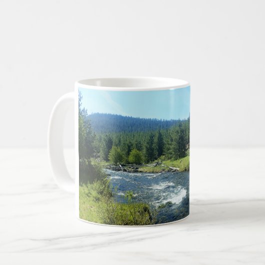 Tumalo Creek, Oregon Kaffeetasse (Vorderseite Links)