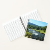 Tumalo Creek, Oregon Notizblock (Innenseite)