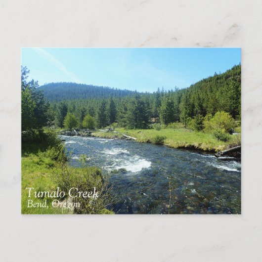 Tumalo Creek Postkarte (Vorderseite)