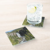 Tumalo Falls, Bend, Oregon Glasuntersetzer (Schrägansicht)