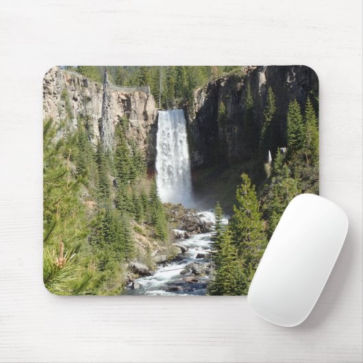 Tumalo Falls, Bend, Oregon Mousepad (Mit Mouse)