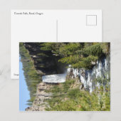 Tumalo Falls, Bend, Oregon Postkarte (Vorne/Hinten)