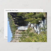 Tumalo Falls, Bend, Oregon Postkarte (Vorne/Hinten)
