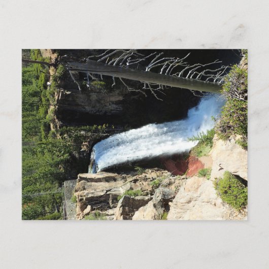 Tumalo Falls, OR Postkarte (Vorderseite)