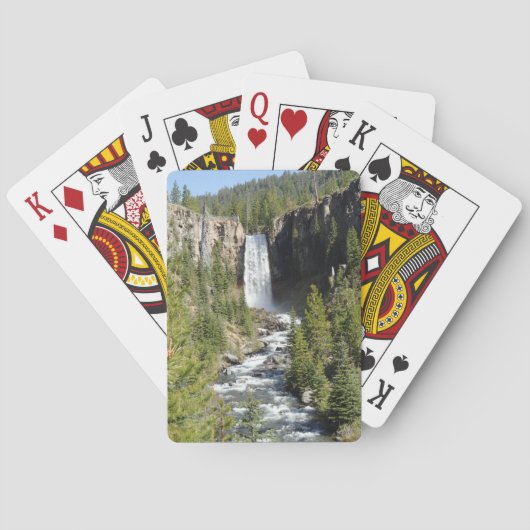 Tumalo Falls, OR Spielkarten (Rückseite)