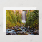 Tumalo Falls Postkarte (Vorne/Hinten)