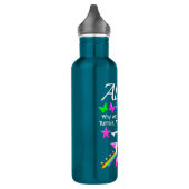 TUMBLATT GYMNAST PERSONALISIERTE WASSERFLASCHE EDELSTAHLFLASCHE (Links)