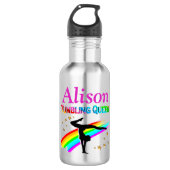 TUMBLATT PERSONALISIERTE FLASCHE MIT QUEEN TRINKFLASCHE (Vorderseite)