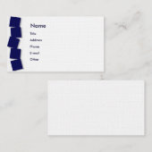 Tumble Blocks Visitenkarte (Vorne/Hinten)