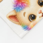 Tumble das Kätzchen Regenbogen Decke (Ecke)