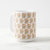 Tumble das Kätzchen Regenbogen Kaffeetasse (Vorderseite Links)