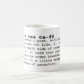 Tumble- u. Teecaféwörterbuch-Tasse Kaffeetasse (Mittel)