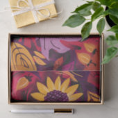 Tumbleblume, rustikal gestrichene Herbstblumen Seidenpapier (Geschenk)