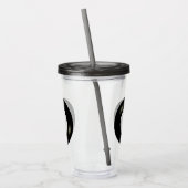 Tumbler - Billiards - 8 Ball Acryltrinkbecher (Links)