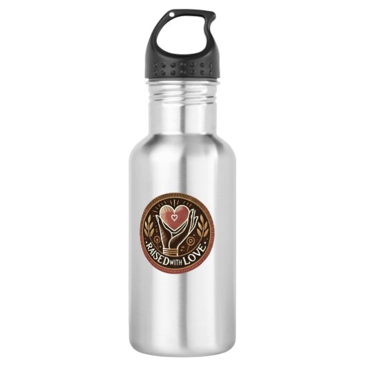 Tumbler edelstahlflasche (Vorderseite)