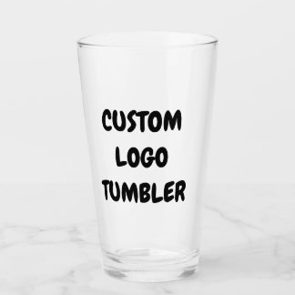 TUMBLER-Glas mit individuellem Logo, kein Mindestb Glas