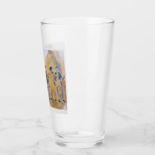 Tumbler Glass Cup : Roaring 20 (Links)