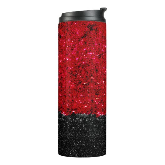 Tumbler Glitzer Sublimierung Wrap Thermosbecher (Nach links gedreht)