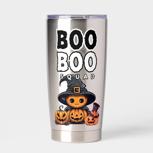 Tumbler: HALLOWEEN Boo-Treat #1 Thermobecher (Vorderseite)