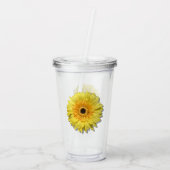 Tumbler - Lemorange Lollipop Daisy Acryltrinkbecher (Rückseite)
