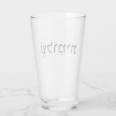 Tumbler mit hebräischem Namen (Rückseite)