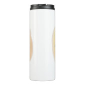 Tumbler mit Kaffee & Donuts Design Thermosbecher (Rückseite)