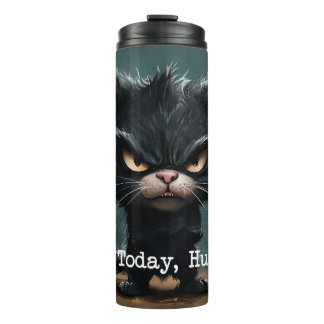 Tumbler mit lustigem Katzendesign Thermosbecher