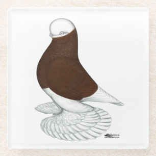 Tumbler: Muffed Red Bald Glasuntersetzer