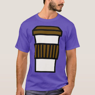 Tumbler Nehmen Sie den Takeout Tasse Cup Kaffee C T-Shirt