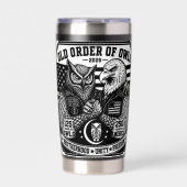 Tumbler Old Gold Crest Thermobecher (Vorderseite)
