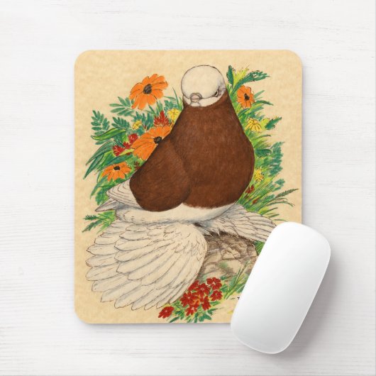 Tumbler: Red Bald Muffed Mousepad (Mit Mouse)